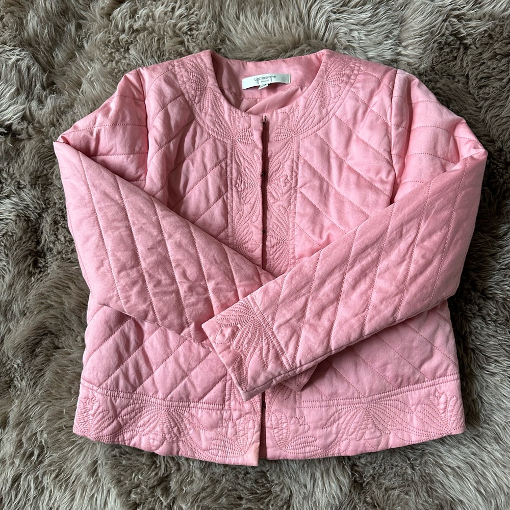 Liz Claiborne Size Small Quilted Light Jacket